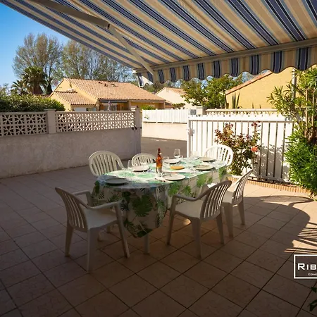 Villa Vias-plage - Climatisee A 600m De La Vias